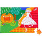 Cinderella 48 Piece Jigsaw Puzzle Purple Cow