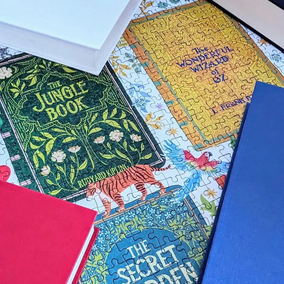 Classic Book Covers 1000 Piece Jigsaw Puzzle Gibsons