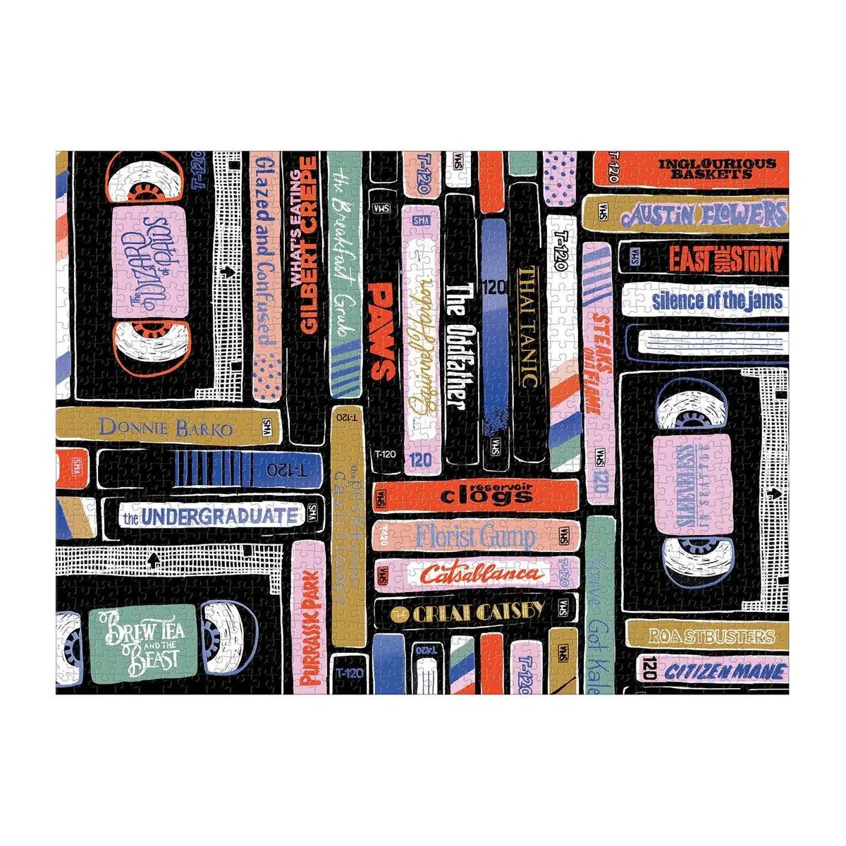Classic Rewind 1000 Piece Jigsaw Puzzle Galison