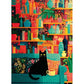 Coffee Cat Library 1000 Piece Jigsaw Puzzle Final Piece