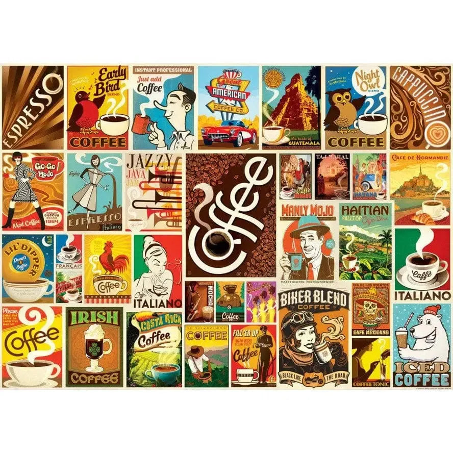 Coffee Lovers by Anderson Design 1000 Piece Jigsaw Puzzle MasterPieces