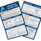 SkyBlader Boomerangs - Blue - Great beginner boomerangs for ages above 10 ( see video )
