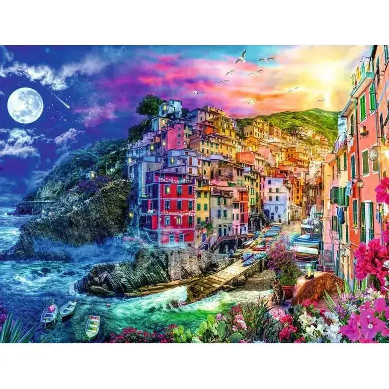 Colorful Cinque Terre 2000 Piece Jigsaw Puzzle Ravensburger