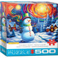 Colorful Frosty 500 Piece Jigsaw Puzzle Eurographics