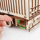 Container Semitrailer for Road King — Mechanical Wooden Model, 238 Pieces