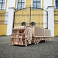 Container Semitrailer for Road King — Mechanical Wooden Model, 238 Pieces