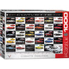 Corvette Evolution 1000 Piece Jigsaw Puzzle Eurographics