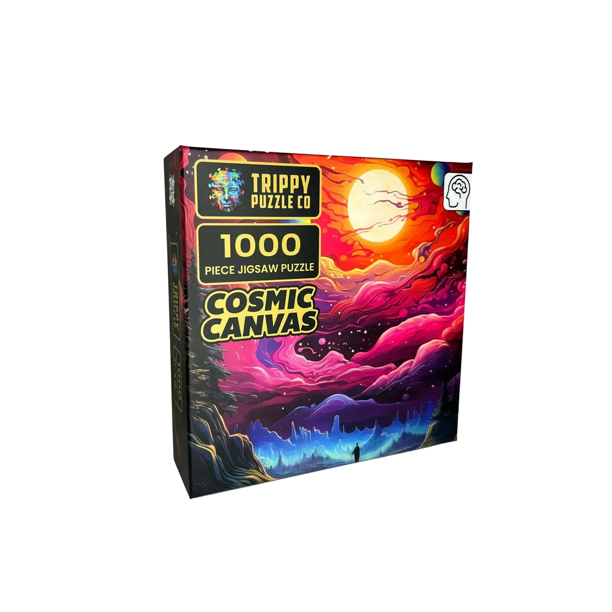 Cosmic Canvas 1000 Piece Jigsaw Puzzle Trippy