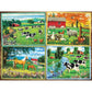 Country Friends 275 Large Piece Jigsaw Puzzle Cobble Hill