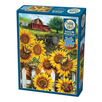 Country Paradise 500 Piece Jigsaw Puzzle Cobble Hill