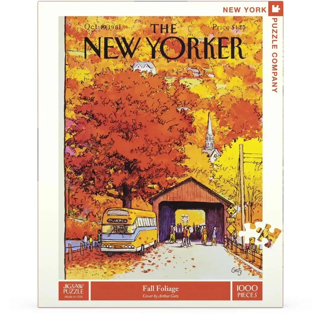 Covered Bridge 1000 Piece Jigsaw Puzzle NYPC