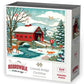 Covered Bridge Christmas 210 Piece Jigsaw Puzzle Boardwalk