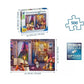 Cozy Bathroom 500 Large Piece Jigsaw Puzzle Ravensburger