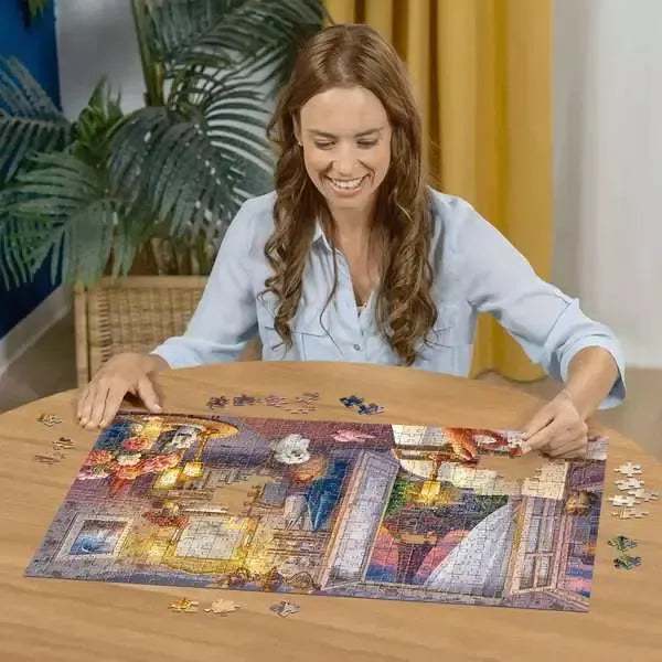 Cozy Bathroom 500 Large Piece Jigsaw Puzzle Ravensburger
