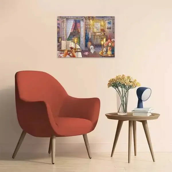 Cozy Bathroom 500 Large Piece Jigsaw Puzzle Ravensburger