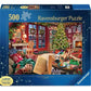 Cozy Christmas Retreat 500 Large Piece Jigsaw Puzzle Ravensburger