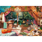 Cozy Glamping 500 Large Piece Jigsaw Puzzle Ravensburger