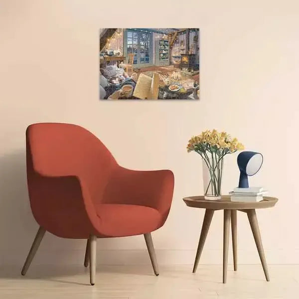 Cozy Retreat 500 Large Piece Jigsaw Puzzle Ravensburger