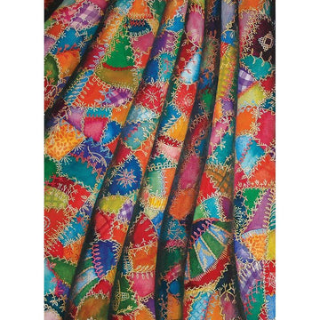 Crazy Quilt 1000 Piece Jigsaw Puzzle Cobble Hill
