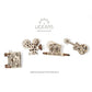 Creation Fidgets Set of 4 3D Wood Model Kit UGEARS