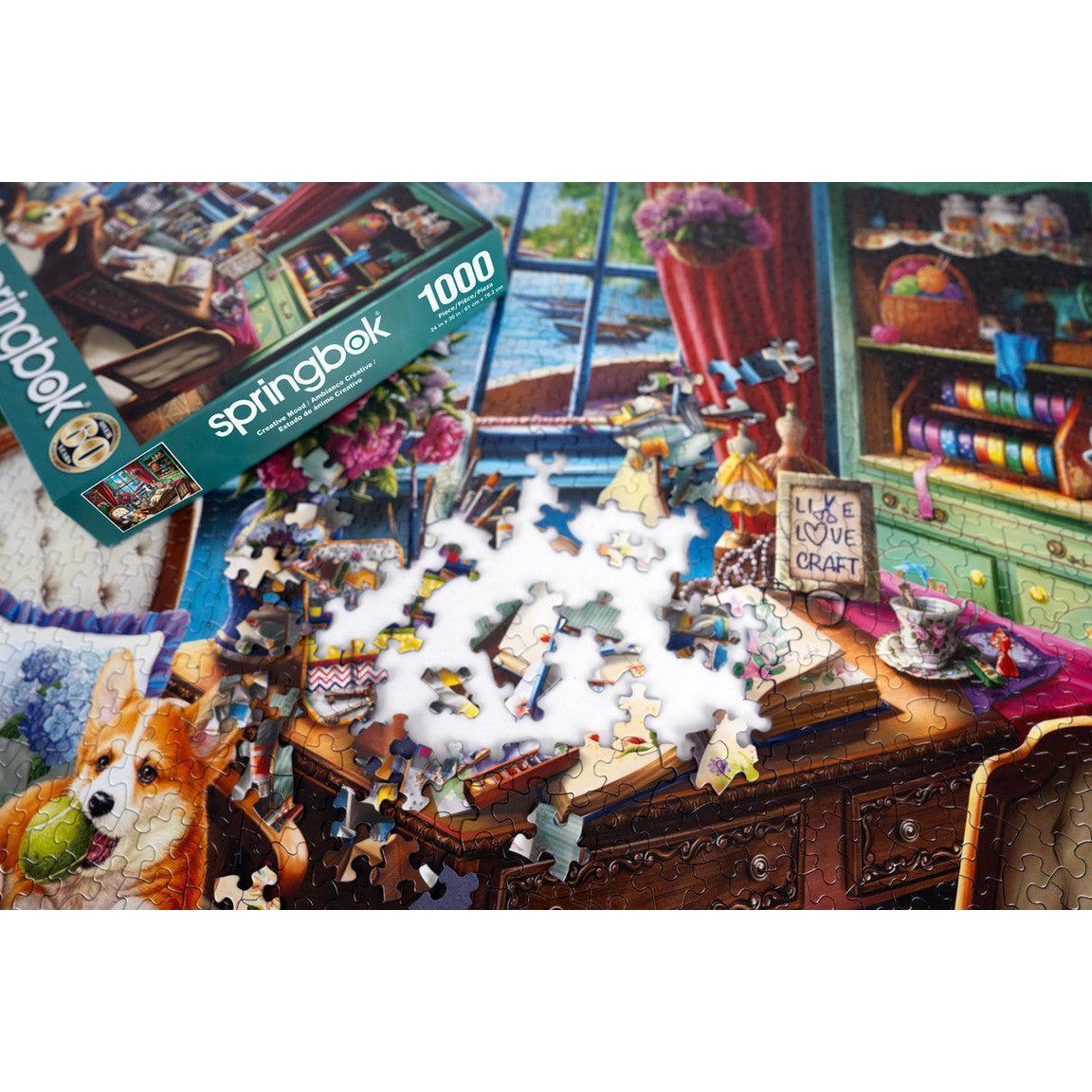 Creative Mood 1000 Piece Jigsaw Puzzle Springbok