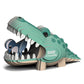 Crocodile 3D Cardboard Model Kit Eugy