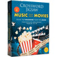 Crossword v4 Music from Movies 550 Piece Jigsaw Puzzle Babalu