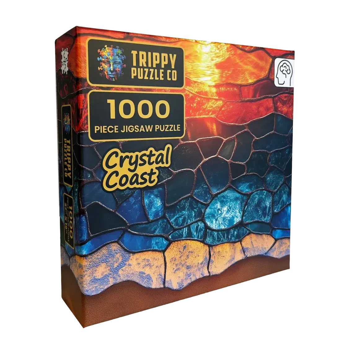 Crystal Coast 1000 Piece Jigsaw Puzzle Trippy