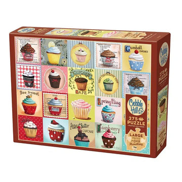 Cupcake Café 275 Large Piece Jigsaw Puzzle Cobble Hill