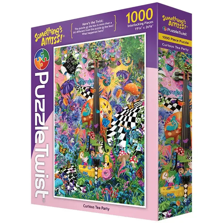 Curious Tea Party "Something's Amiss!" 1000 Piece Jigsaw Puzzle PuzzleTwist