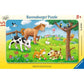 Cute Animal Friends 15 Piece Tray Jigsaw Puzzle Ravensburger