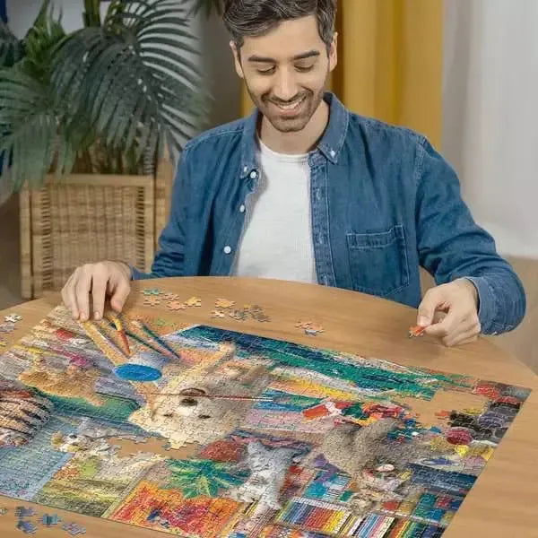 Cute Crafters 750 Piece Jigsaw Puzzle Ravensburger
