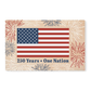 4th of July Solid Maple Wood Serving Board Platter - 11" x 16" | Made in the USA 🇺🇸