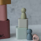 Mini Silicone Peg Dolls – Set of 6 | LYTL®️