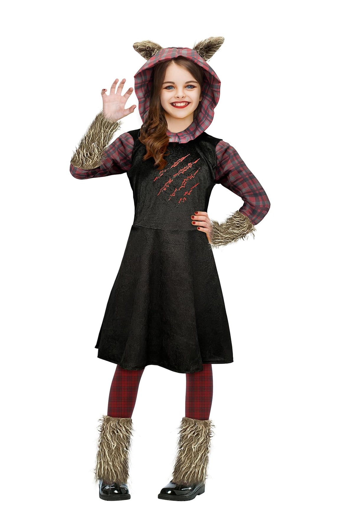 Werewolf Girls Costume | Child Size 8/10