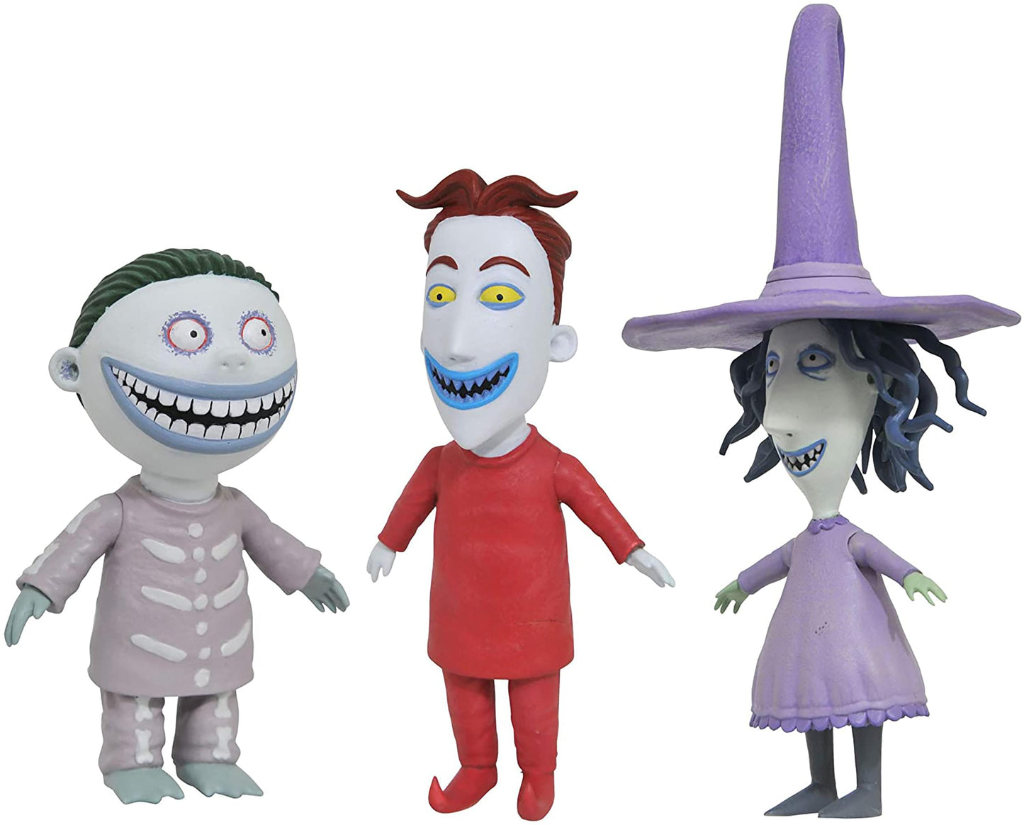 Diamond Select Toys The Nightmare Before Christmas Best Of Series: Lock, Shock And Barrel Action Figure, Multicolor