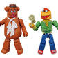 Muppets Minimates Series 1 2-Pack: Fozzie Bear & Scooter
