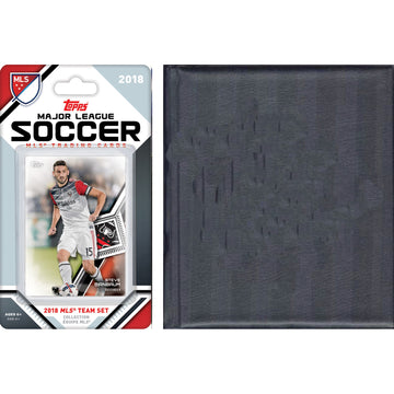 Mls D.C. United Licensed 2018 Topps Team Set And Storage Album
