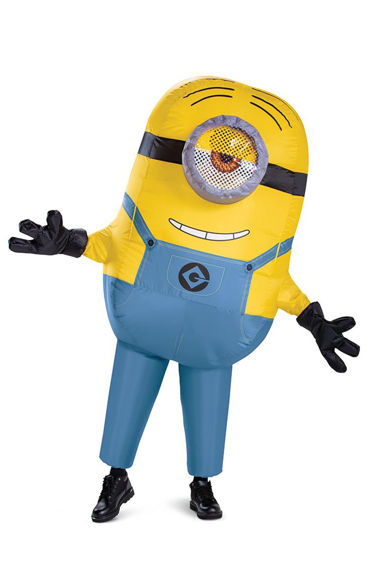 Minions Stuart Inflatable Adult Costume  One Size