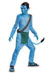 Jake Costume For Kids, Official Disney Avatar Way Of The Water Kids Costume Reef Look, Size (10-12)