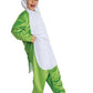 Yoshi Costume Hooded Jumpsuit, Official Super Mario Character Costume For Kids, Size (14-16)