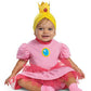 Disguise Infant Princess Peach Costume, Official Super Mario Bros Outfit For Babies, Size (12-18 Months)