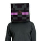 Minecraft Enderman Block Head Child Mask