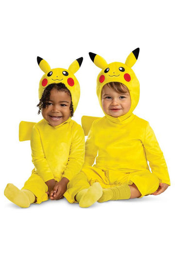 Pokemon Pikachu Toddler Posh Romper Costume  Medium (3T-4T)