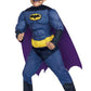 Dc Batwheels Batman Classic Child Muscle Costume  X-Small (3T-4T)