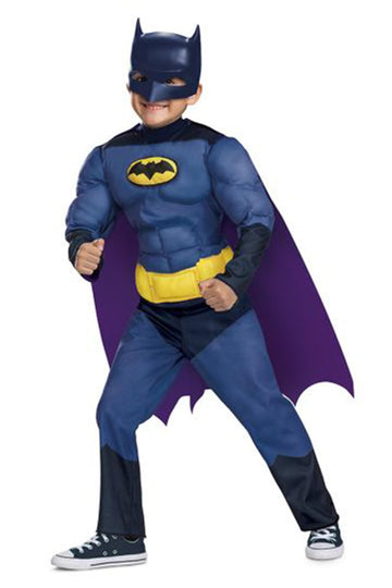 Dc Batwheels Batman Classic Child Muscle Costume  X-Small (3T-4T)