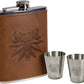 Dark Horse Deluxe The Witcher Deluxe Flask Set - Silver Metal - Model FEB180091