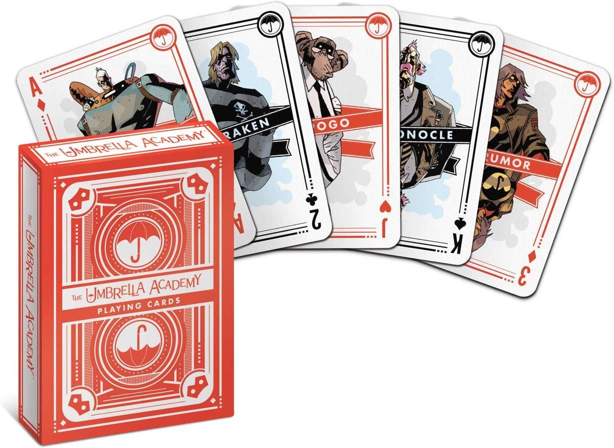 Dark Horse Deluxe The Umbrella Academy Playing Cards, Multicolor