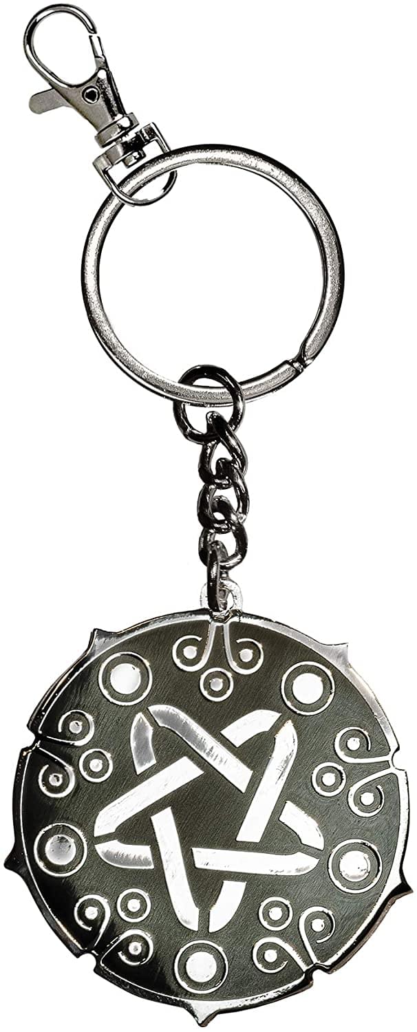 The Witcher 3 Wild Hunt Enamel Keychain | Yennefer Medallion