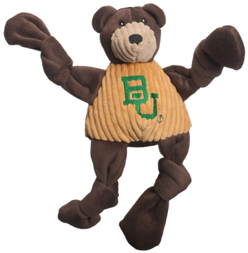 NCAA Baylor University, Bruiser the Bear Knottie® Plush Dog Toy